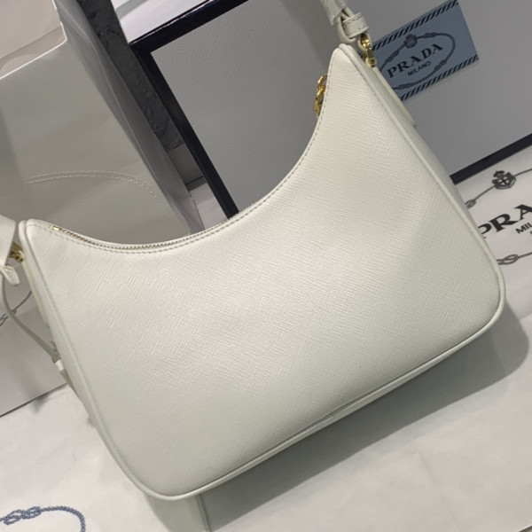 Pra*a re-edition saffiano leather mini bag