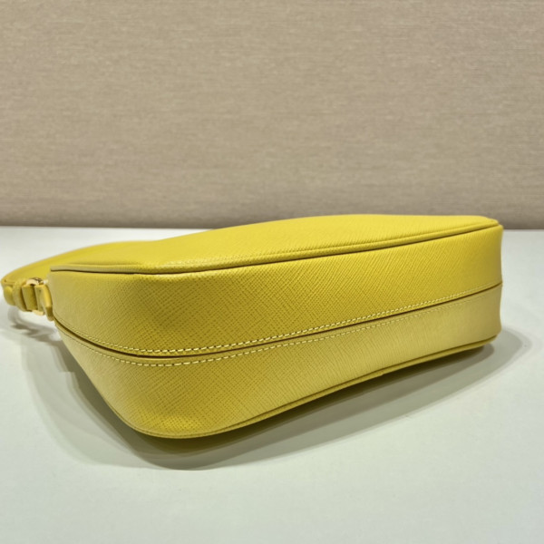 Pra*a re-edition saffiano leather mini bag