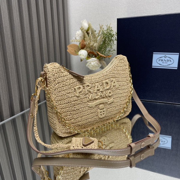 Pra*a hobo bag-23*17*6.5cm