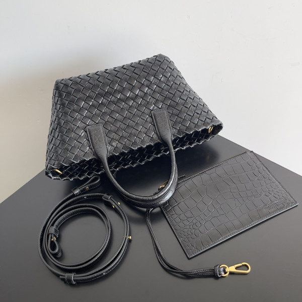 bo*te*ga Ve*ne*ta mini cabat-22*6.5*15.5cm