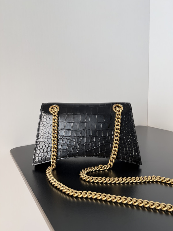 Ba*len*cia*ga hourglass bag-25.5*10*15.5cm