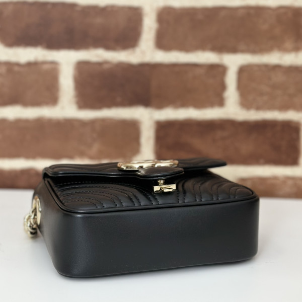 G*u*i gg marmont mini top handle bag-17*13*6cm