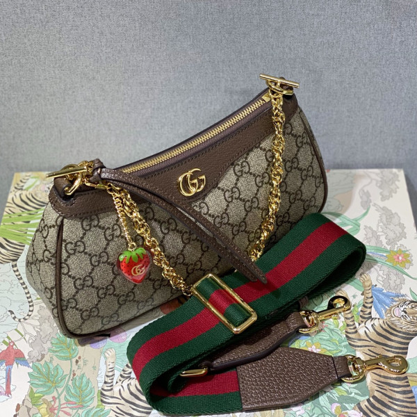 G*u*i ophidia small shoulder bag-25*15.5*6cm