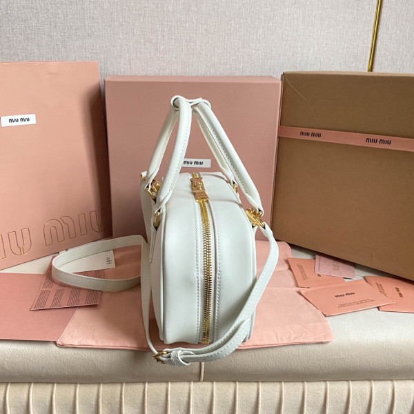 M*um*u arcadie leather bag-27x12x9cm