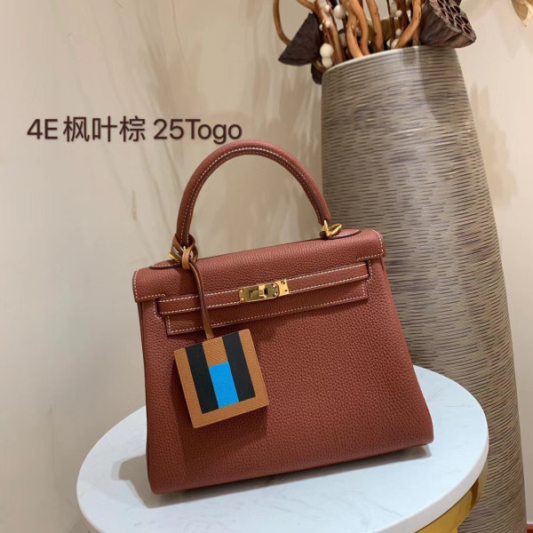 H**mes kelly 25cm togo leather customized colors