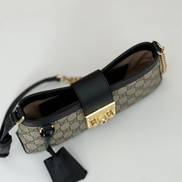G*u*i padlock small shoulder bag