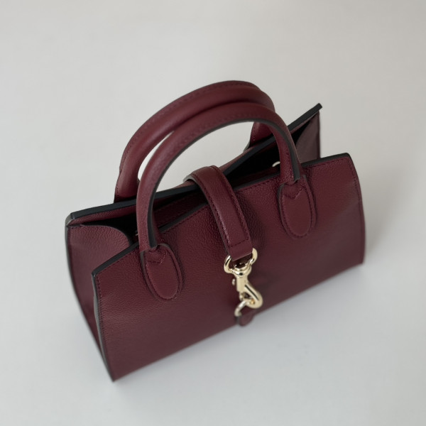 G*u*i small tote bag with hook closure