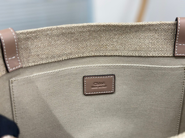 CHLOÉ woody tote bag-Mini/S/M/L