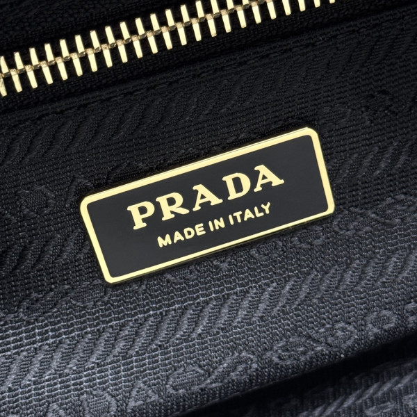Pra*a dangle medium leather top-handle bag