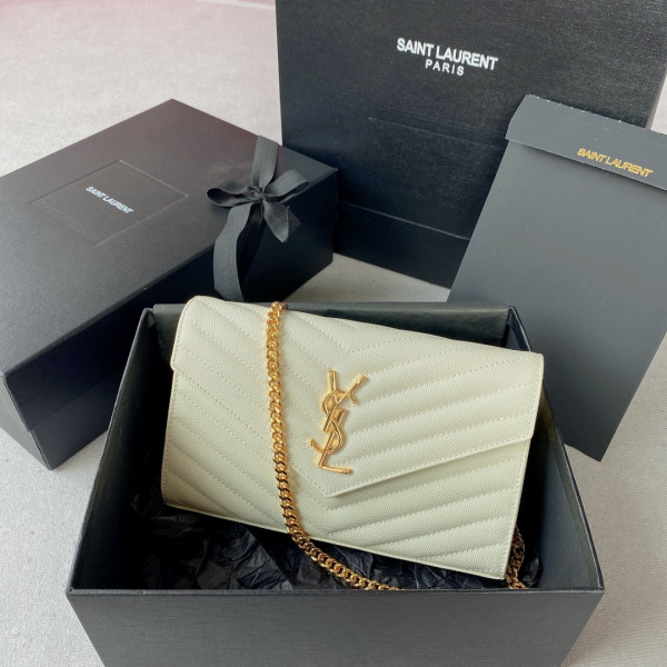 Y*L classic cassandre chain wallet