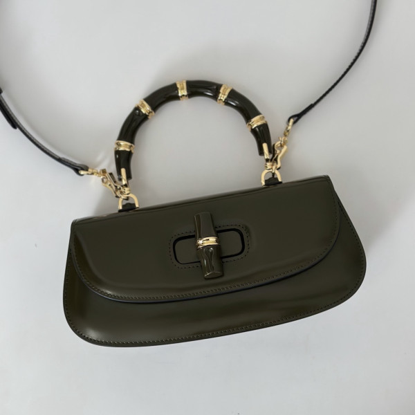 G*u*i bamboo diva medium bag - 26.6*13*8cm
