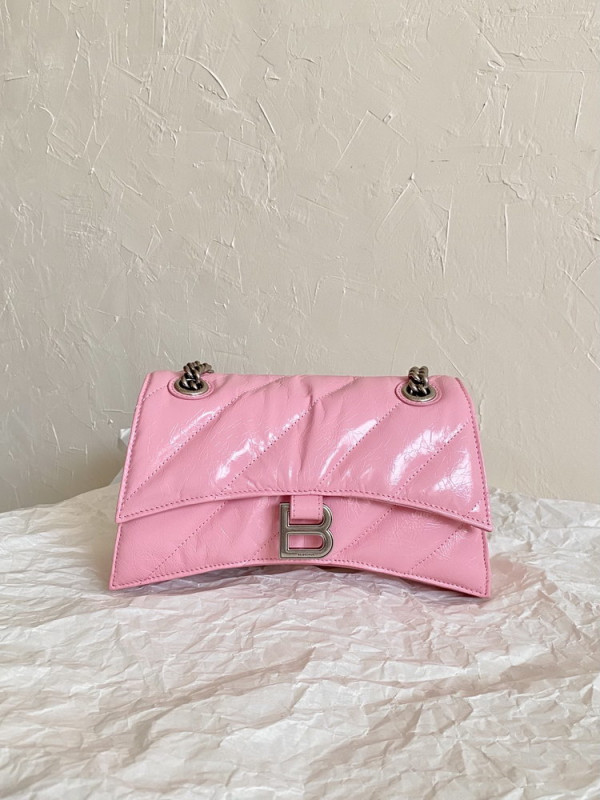Ba*len*cia*ga crush small chain bag